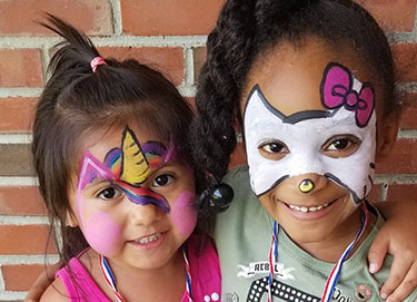 Strokes Of Faith face painting gallery image 1