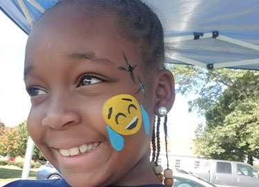 Strokes Of Faith face painting work 3