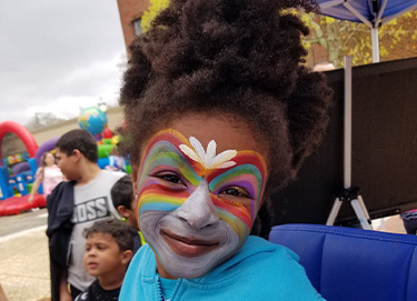Strokes Of Faith face painting work 4